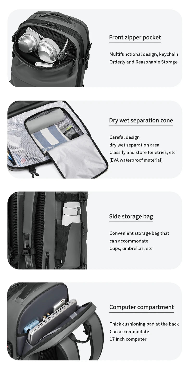 GetawayPack - Moonlight Mist Silver